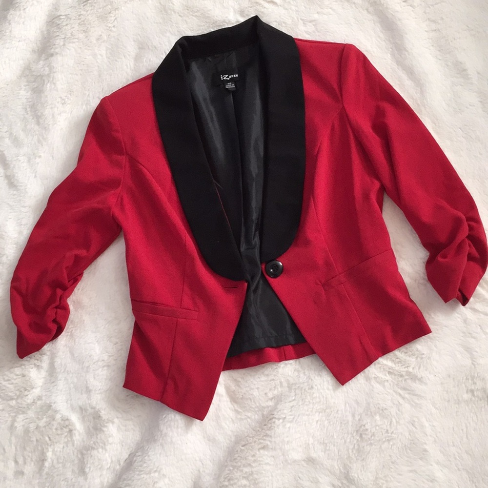Red and Black Blazer